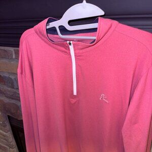 Rhoback quarter Zip - basically new - worn a few times only